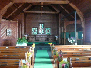 2011 Church wedding flowers